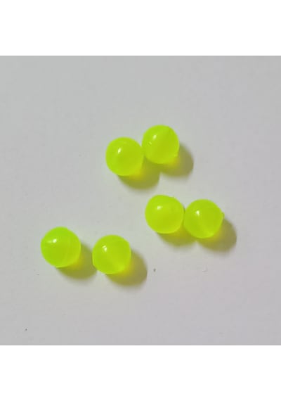 Silikon Boncuk Soft 100 Adet 8 Mm Sarı