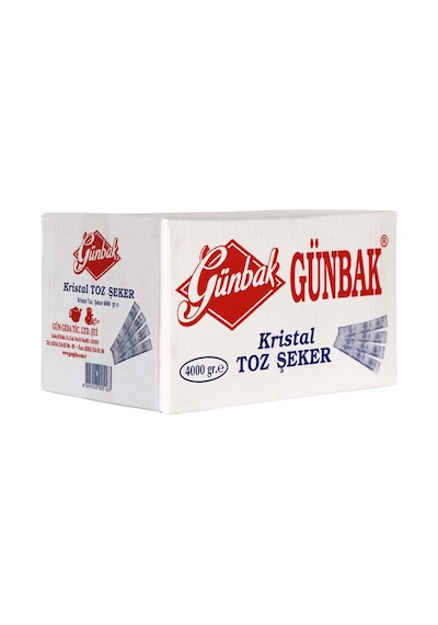 Günbak Stick Toz Şeker 4 KG