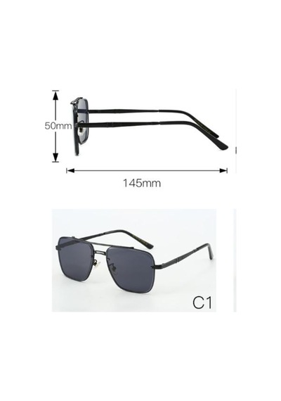 Unisex Güneş Gözlüğü Uv400 Es179 Siyah - 712158180 Siyah