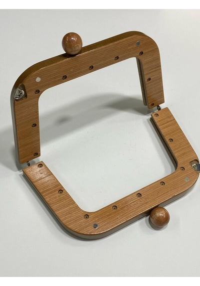 Karantuhafiye Ahşap Çanta Bursu 22 Cm Koyu Ahşap Koyu Ahşap