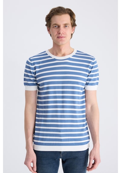 D's Damat Ds Damat Regular Fit Lacivert Baskılı T-shirt 4hc1438310312 101