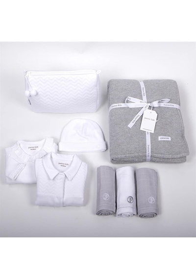 Poetree Kids Grey Müslin Bez 3'lü Set Genel