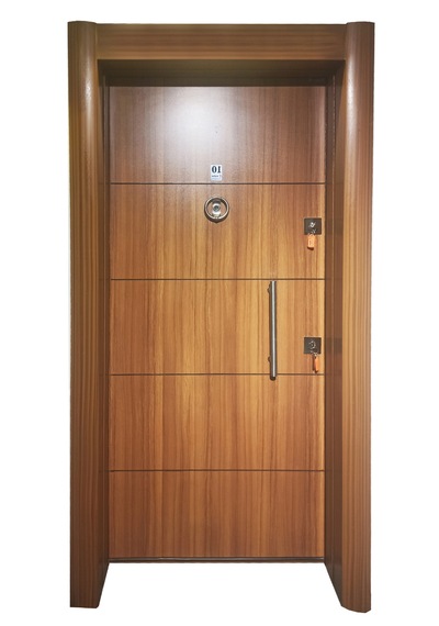Çelik Kapı Modelleri Eskitme Kasa Düz Model Daire Kapısı Sol 1