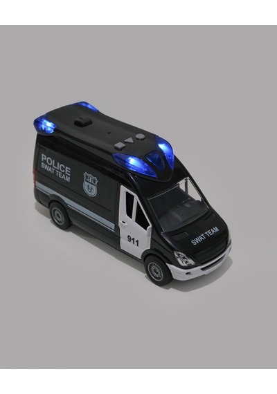 Sesli Ve Işıklı Polis Swat Ekip Aracı