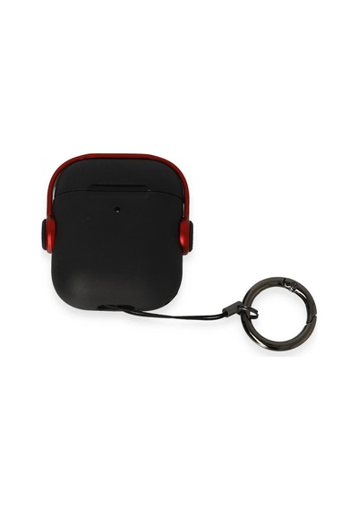 Uryport Apple Airpods Uyumlu 2 2.nesil Cool Kılıf - Siyah-kırmızı Çok Renkli