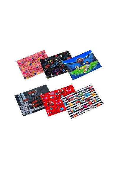 Desenli Çıtçıtlı Dosya