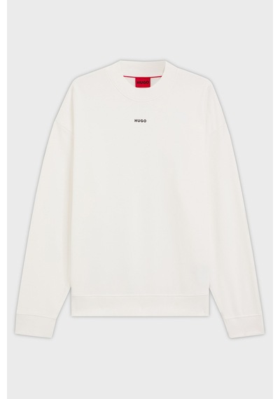 Hugo Erkek Sweat 50525892 102 Beyaz Beyaz