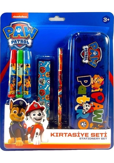 Paw Patrol Kırtasiye Seti Kalem Kutulu 6 Parça Paw