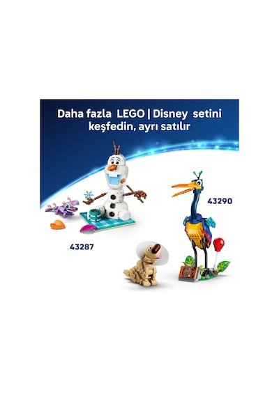 LEGO® ǀ Disney Sally’nin Saksısı 43288 - 9 Yaş ve Üzeri Çocuklar için 2 LEGO Disney Figürü İçeren Oyuncak Yapım Seti (346 Parça)
