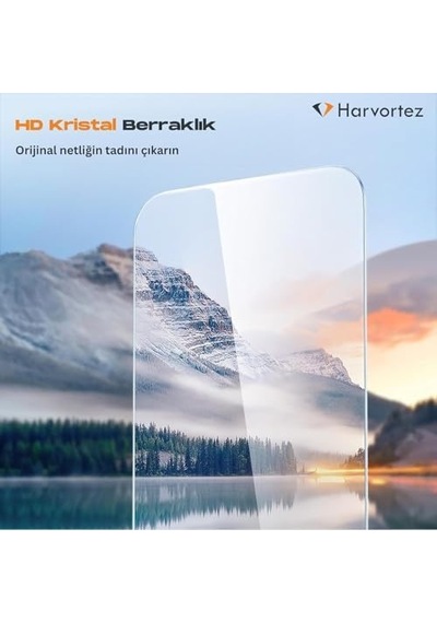 İphone 15/16 Ekran Koruyucu İçin Kolay Takılan , 9h Güçlü Temperli Cam, Yüksek Çözünürlük, Çizilmeye Dayanıklı, Kılıf Dostu, Yok Hissi Verir - Siyah Köşesiz
