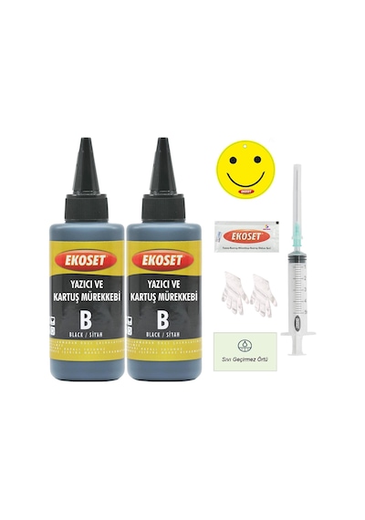 Ekoset Hp 45 Uyumlu Mürekkep 200 Ml Plotter Mürekkebi