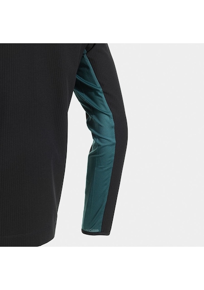 Joma Outdoor Deva Erkek Tam Fermuarlı Kapüşonlu Rüzgarlık Siyah