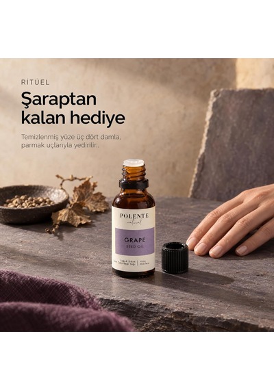 Üzüm Çekirdeği Yağı,%100 Saf Ve Doğal, Soğuk Sıkım, 50 Ml Diğer