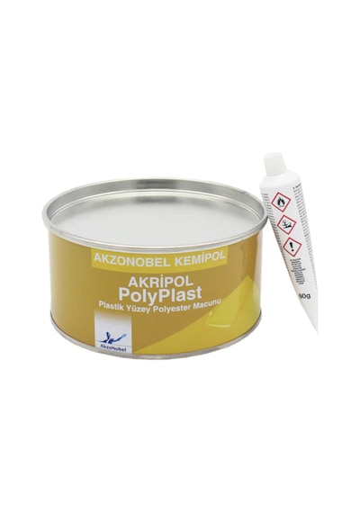 Akzonobel Akripol Polyplast Polyester Macun 1.7 Kg Plastik Macun