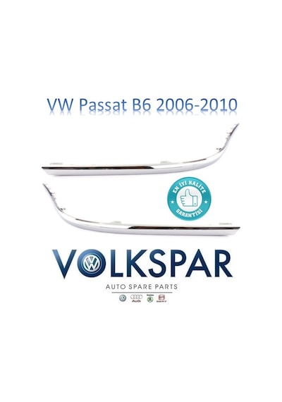 Vw Passat B6 Arka Tampon Nikelaji 2006-2010 3C5807459A 3C5807460A 324638693
