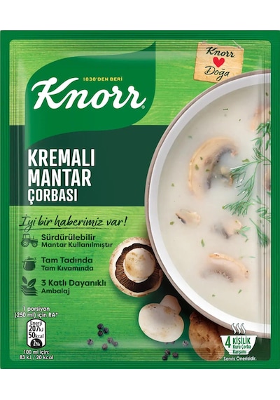 Knorr Kremalı Çorbası 63 Gr 12 Adet
