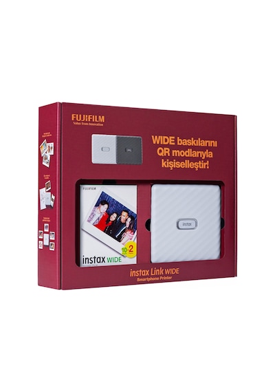 Fujifilm Instax Link Wide Akıllı Telefon Yazıcısı Beyaz
