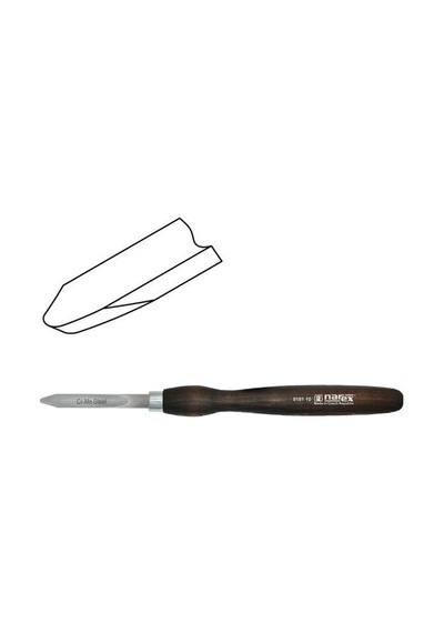 Narex 818110 Ahşap Torna Bıçağı Ayırma Oyma Ağız 14X105 Mm