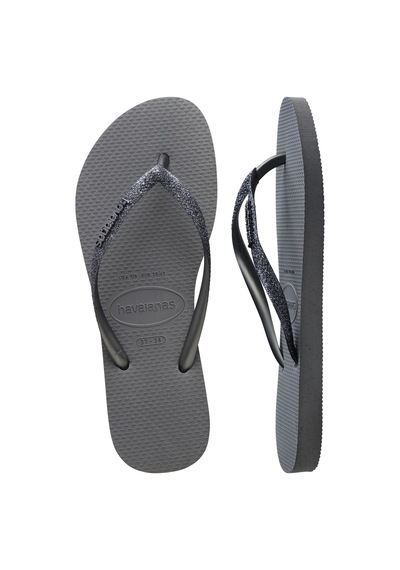 Havaianas Kids Slim Glitter Kadın Plaj Terliği 4146975 Gümüş