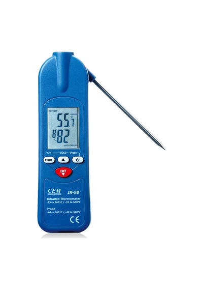 Cem Ir98 Lazerli Ve Problu  Termometre
