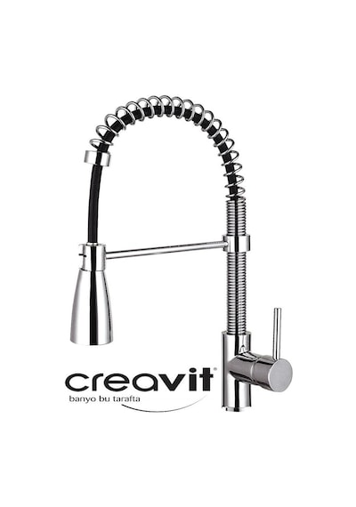 Creavit Mf9910l Spiralli Evye Mutfak Armatürü Bataryası Süper k