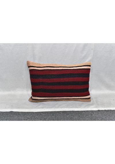 Zehra Abla Halı Yeni El Dokuma Dekoratif Kilim Kırlent Yastık Kılıfı 6678 Çok Renkli