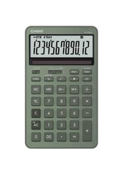 Casio Jw-200dq-gn 12 Hane Puslu Yeşil Masa Üstü Hesap Makinesi Diğer