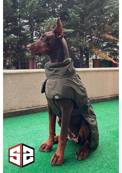 Salya Store Büyük ve Orta Irk Su Geçirmez Köpek Montu Km-105