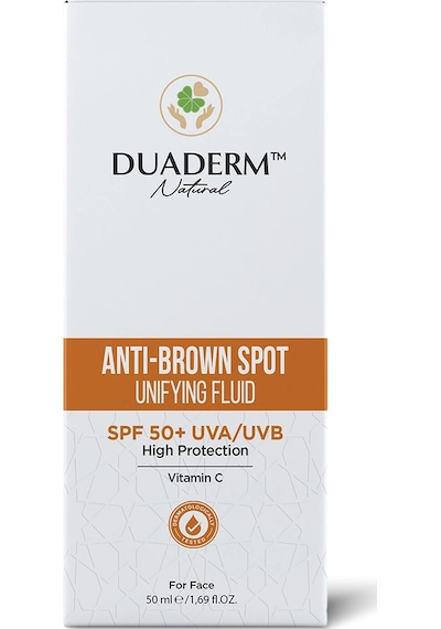Leke Karşıtı Yüksek Koruma brown Yüz Güneş Kremi Spf50+ Vitamin C + Uva/uvb 50 Ml