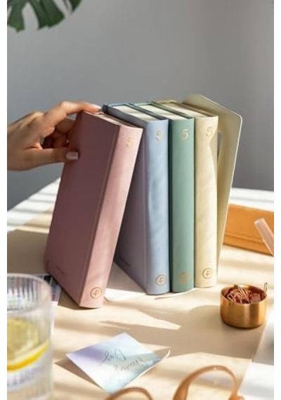 5 Yıllık Süresiz Günlük Ajanda 13x21 - Sarı