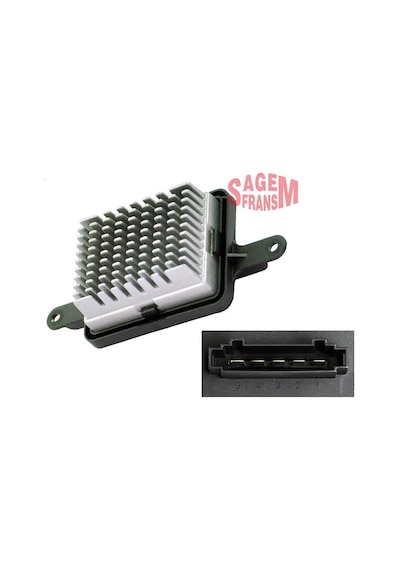 Sagem 210209 Kalorifer Fan Motor Rezistansı Latıtude-talısman 15 271506902r -