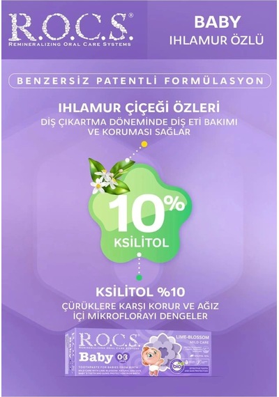 Mey İthalat .baby Diş Macunu 0-3 Yaş 35 Ml Ihlamur