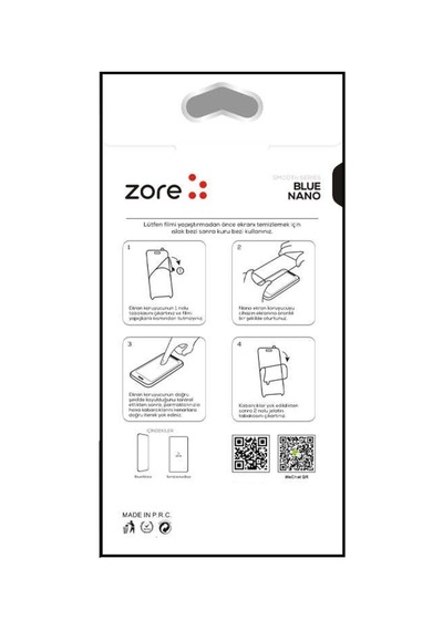 Samsung Uyumlu Galaxy A72 Zore Blue Nano Ekran Koruyucu