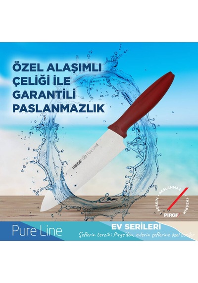 Pure Line Sebze Bıçak Seti Çok Renkli