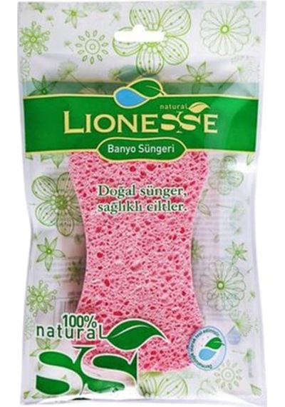 Tarko Lionesse 2092 Doğal Banyo Süngeri Pembe