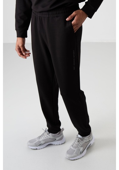 Tommy Life Siyah - Siyah Pamuklu Kalın Yumuşak Dokulu Comfort Fit Baskılı Erkek Eşofman Takım - 85253 Siyah Tommy Life Siyah - Siyah Pamuklu Kalın Yumuşak Dokulu Comfort Fit Baskılı Erkek Eşofman Takım - 85253 Siyah
