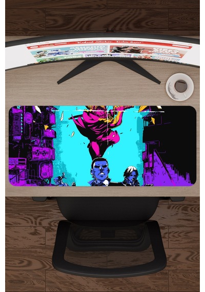 Kat Ana Zero Kaymaz Dikişli Kauçuk Oyuncu Mousepad V1 - 70x30 Xl Gaming Mouse Pad Fare Altlığı