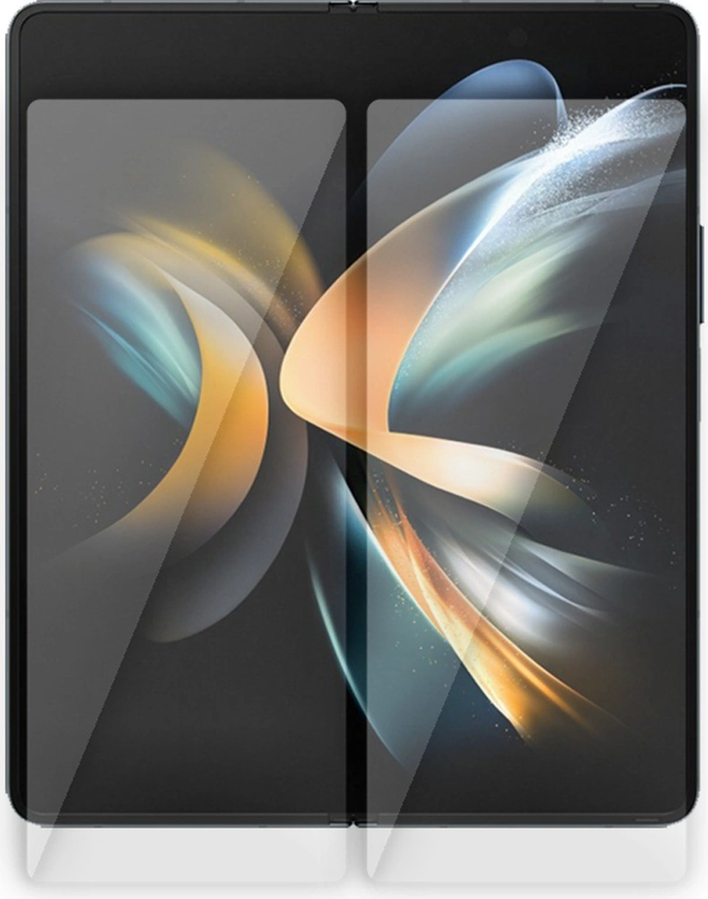 Samsung Galaxy Uyumlu Z Fold 2 5g İç Ekran Mat Darbe Emici Hd Koruyucu Kaplama