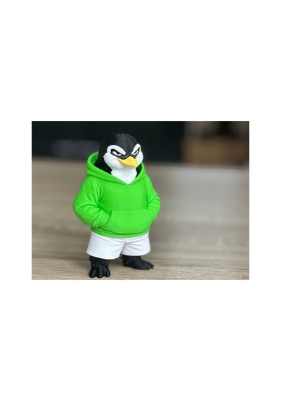 Kapüşonlu Penguen Figürü 10cm