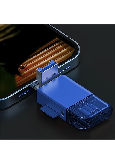 Ally Usb 3.0+type-c+lightning Sd Kart Okuyucu - Hızlı Card Reader- 5775