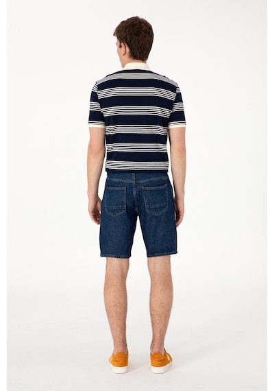 U.s. Polo Assn. Erkek Koyu Mavi Şort Jean 50304382-dn0023 Dark Blue