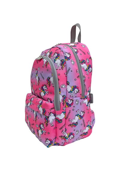 Superbag Kız Çocuk Ilkokul Çantası Unicorn Desenli Sırt Çantası Beslenmelik Ve Kalemlik 3'lü Set