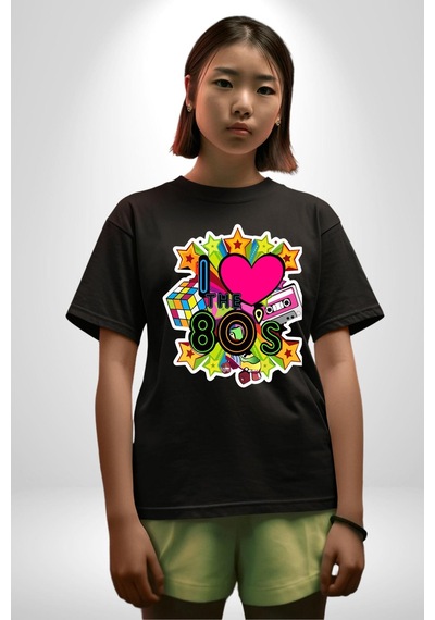 80leri Seviyorum Kaset Ve Özel Hediye Pamuklu Bisiklet Yaka Unisex Oversize Boyfriend Dijital Baskılı Siyah T-shirt Siyah 80leri Seviyorum Kaset Ve Özel Hediye Pamuklu Bisiklet Yaka Unisex Oversize Boyfriend Dijital Baskılı Siyah T-shirt Siyah