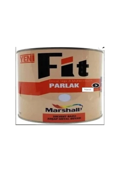 Marshall Fit Parlak Yağlı Boya Nefti Yeşil 0,75l 5599100 Diğer