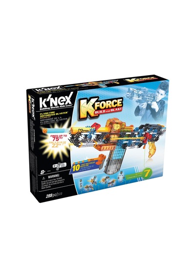 K'Nex K-Force Flash Fire Blaster Yapı Seti (Motorlu) Knex 47010