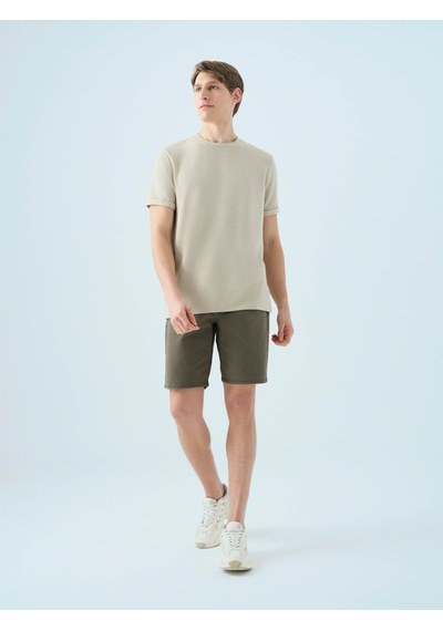 Loft Regular Fit Taş Erkek T-shirt Lf2039564 Taş