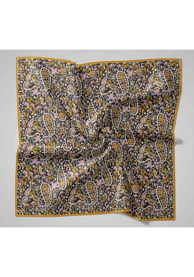 Silk Home Twill İpek Eşarp 11478-02 Yavruağzı, Sarı, Soluk Siyah, Pembe, Mint, Gümüş