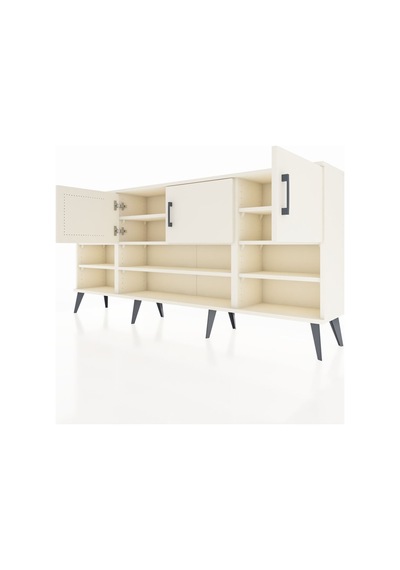 Arges Konsol 9 Raflı 3 Kapaklı 176x30x83 Aytaşı-aytaşı/çam Aytaşı/çam Arges Konsol 9 Raflı 3 Kapaklı 176x30x83 Aytaşı-aytaşı/çam Aytaşı/çam