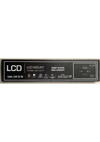 Bolsat 42 İnç 32-50-sabit 10x50 Cm Tv Askı Aparatı