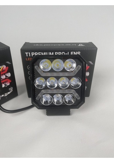 Ahmet Otomotiv Çakarlı Çalışma Lambası Sarı Parklı 12v-24v